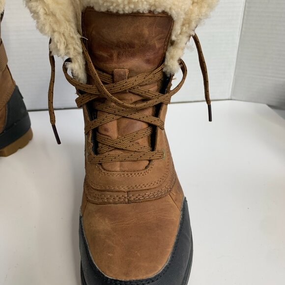 Sorel Ladies Brown & Black Boots – US Size 8 - Picture 10 of 15
